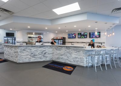 Snack and Smoothie Bar at Workout Club in Londonderry
